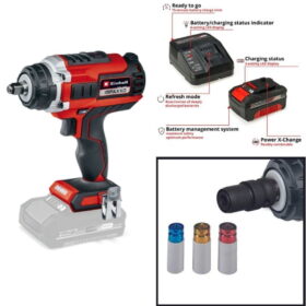 Einhell IMPAXXO 18/400 - Solo, Akülü Darbeli Somun Sıkma