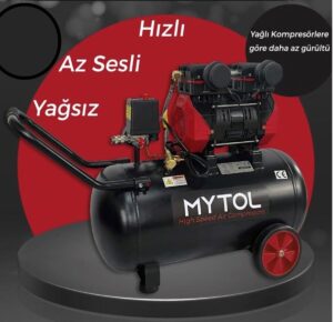 Mytol Sessiz Kompresör 1.5HP 50 LT