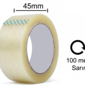Koli Bandı Şeffaf 45mm x 100 mt