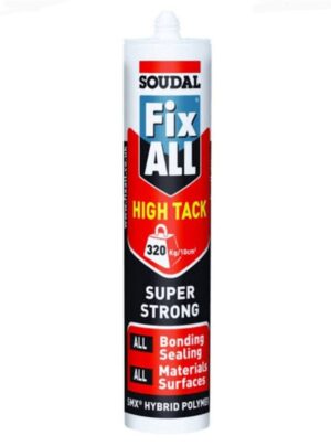 Soudal Fix All High Tack Beyaz Güçlü Yapıştırıcı 290 ml