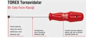 Ceta Form Torex Lokma Uçlu Tornavida