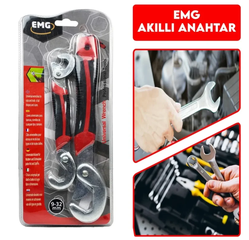 EMG TOOLS Akıllı Anahtar 9-32mm