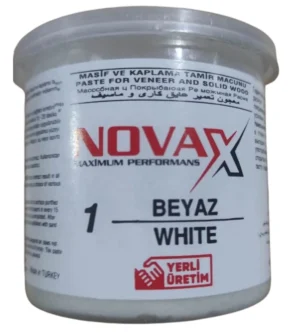 Novax ahşap tamir macunu 200 gr beyaz