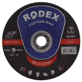 Rodex SRM10115N Metal, Inox, Paslanmaz Çelik Kesme Taşı 115 mm