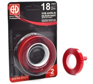 BHD Tools Çift Taraflı Bant 18mmx2mt