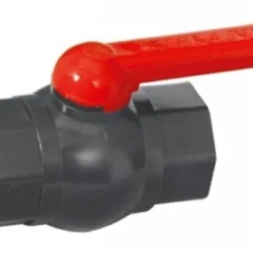 Plastik küresel vana Pvc