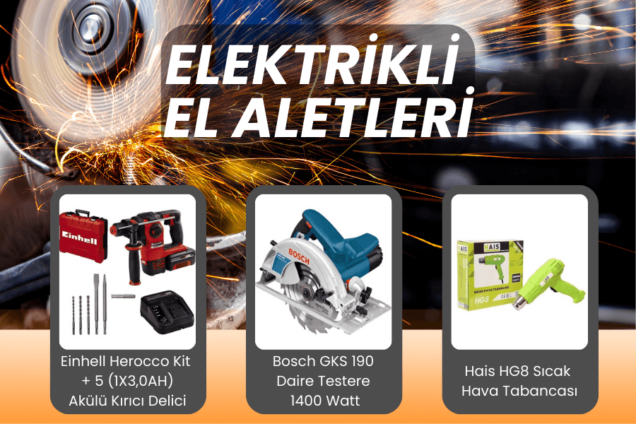 elektrikli el aletleri