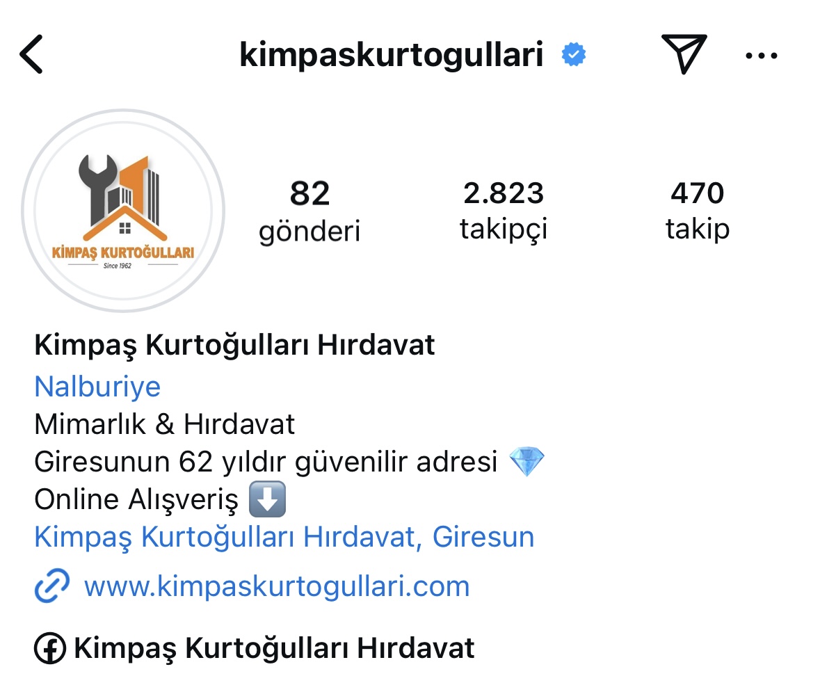 Resmi instagram hesabımız