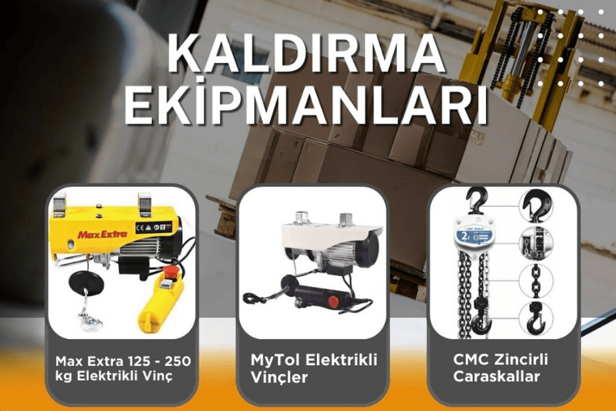 kaldırma ekipmanları