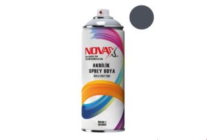 Novax Antrasit Gri Spre Boya 400 ml Ral 7016