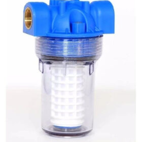 Aquafer 5 Yıkanabilir Filtre 3/4 inc 50 Micron Su Süzme Tortu Pislik Tutucu Filtre