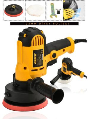 Assur 450W Elektrikli 125MM Dikey Polisaj Zımpara Makinesi