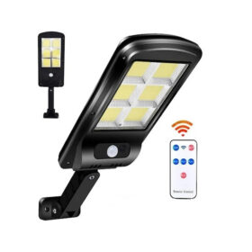 Solar Güneş Enerjili Led Bahçe Aydınlatması 3 Modlu Hareket Sensörlü Duvar Lambası 96 Solar Led
