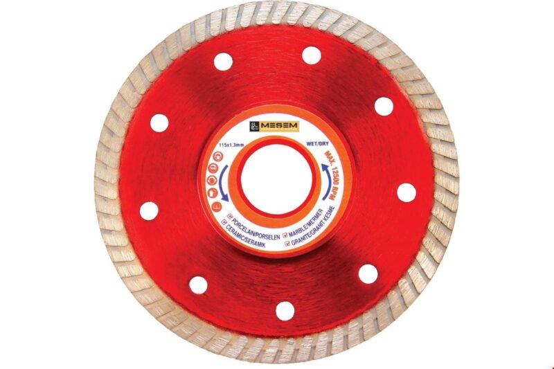 Turbo Hassas Elmas Kesici İnce 115 mm