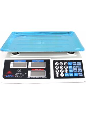 40 kg Elektronik Terazi Dijital Market Manav Bakkal Terazi