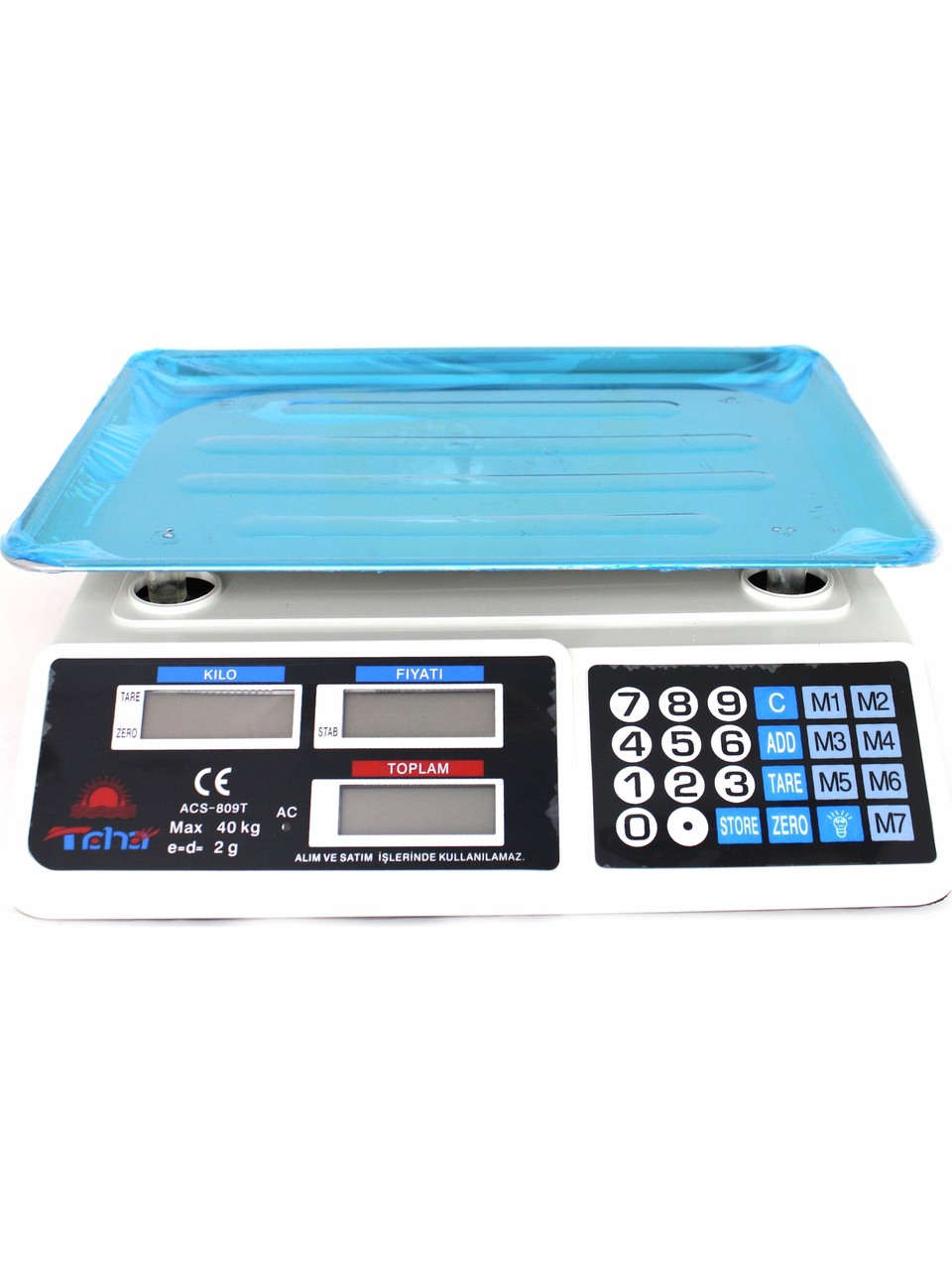 40 kg Elektronik Terazi Dijital Market Manav Bakkal Terazi