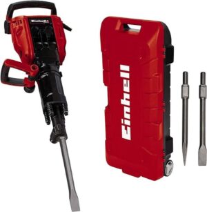 Einhell Kırıcı TE-DH 50 (1.700 W, 50 J Tek Darbe Gücü, SDS-Hex, Titreşim Azaltıcı Sap, Softstart, Sivri ve Düz Keski, Tekerlekli Çanta Dahil)