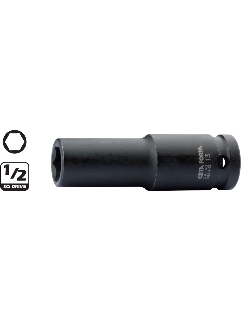 Cetaform Havalı Derin Lokma 1/2