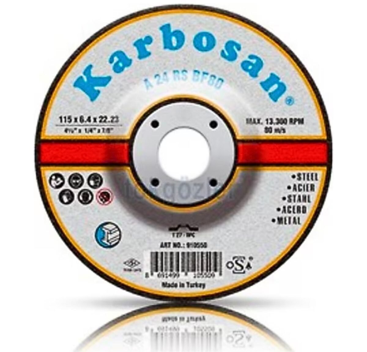 Karbosan Metal Taşlama Diski
