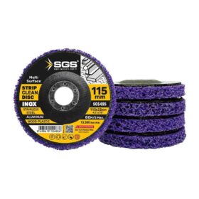 Sgs Parlatma Diski Çok Amaçlı / Mor (115 Mm)