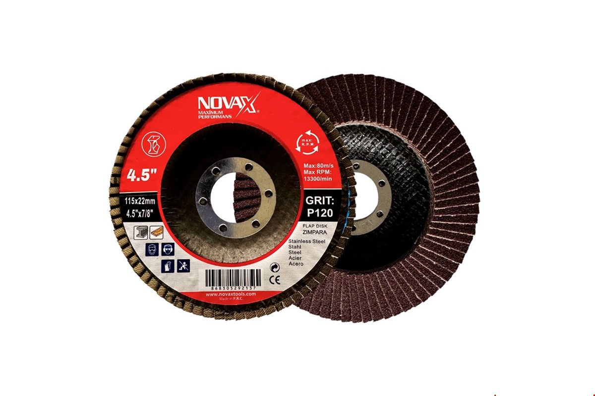 Novax Flap Disk Zımpara 115*80