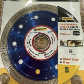 Meşem İnce Seramik Fayans Kesici Elmas Testere