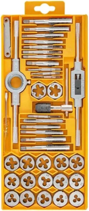 40 Parça Pafta Kılavuz Seti, 40 Parçalı Premium Kılavuz Ve Kalıp Seti40 Parça Pafta Kılavuz Seti, 40 Parçalı Premium Kılavuz Ve Kalıp Seti