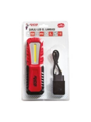 Rico 013-RC0038 Şarjlı LED El Lambası 420 Lümen *