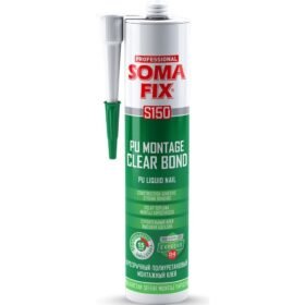 Somafix Solvent Bazlı Sıvı Çivi Şeffaf Somafix S150P -310ML