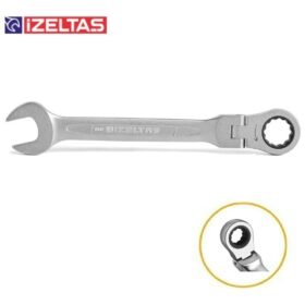 İzeltaş 0345 Mafsallı Cırcır Kombine Anahtar 10 mm