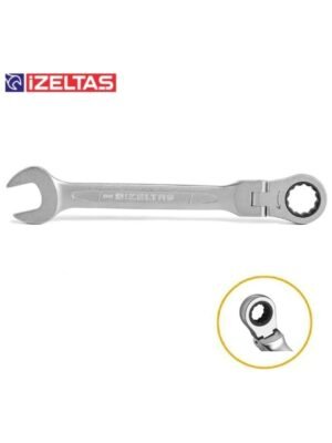 İzeltaş 0345 Mafsallı Cırcır Kombine Anahtar 10 mm