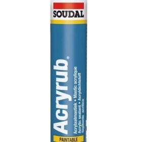 Soudal Acryrub Silikonize Mastik 500 gr