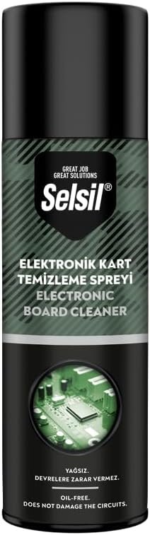 Selsil Elektronik Devre Kart Temizleyici 500 ml Yağsız