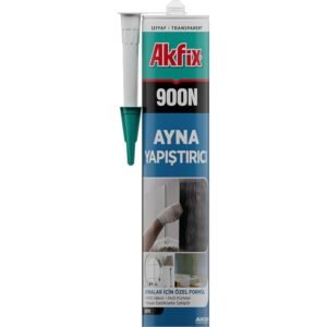 akfix Ayna Silikonu 280 ml Şeffaf
