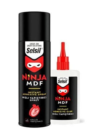 Selsil Ninja MDF Hızlı Yapıştırıcı Seti