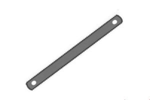MTE geniş Demir Testere Ağzı Geniş 300x25x0.8mm